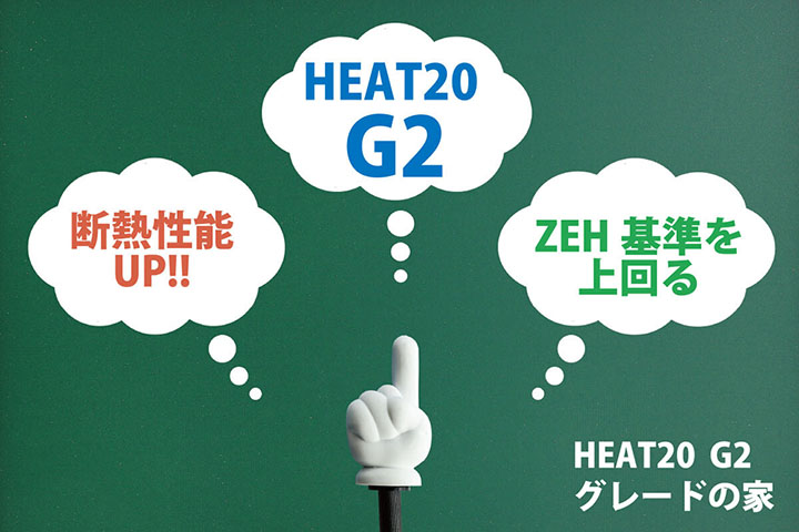 断熱性能G２グレードの家