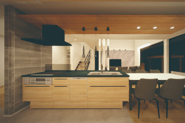 Blue Style オリジナルキッチン