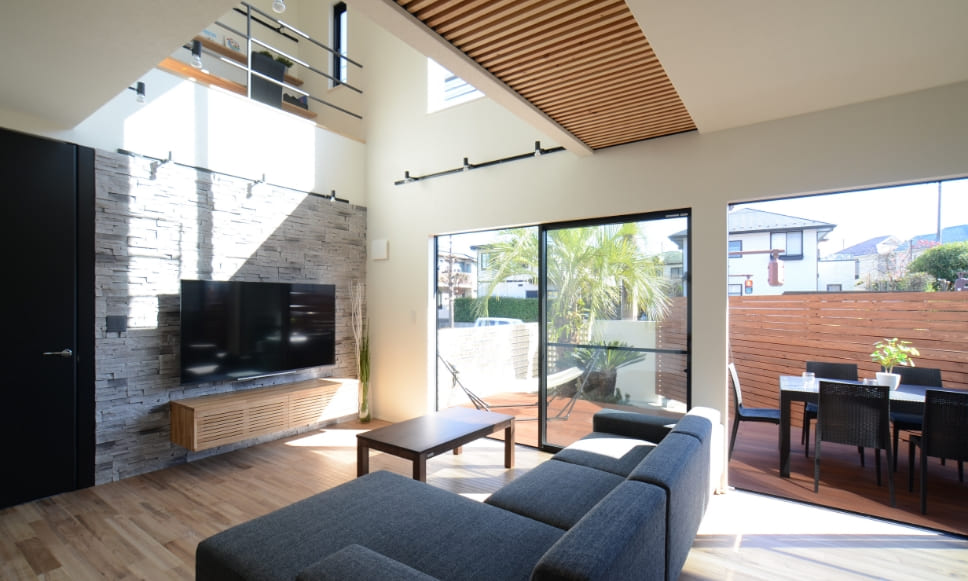 ライフスタイル提案型ガレージ付きモデルハウス