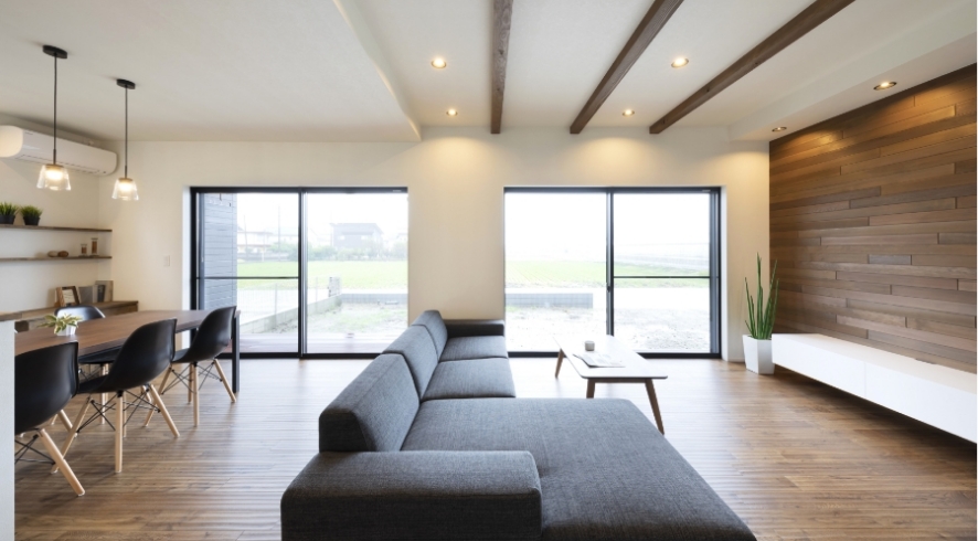 FLAT ワンフロアで暮らしやすい平屋